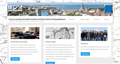 Desktop Screenshot of lpsig.univ-lr.fr